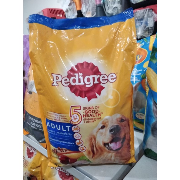 Makanan Anjing Pedigree chicken &amp; Vegetable 1,5kg