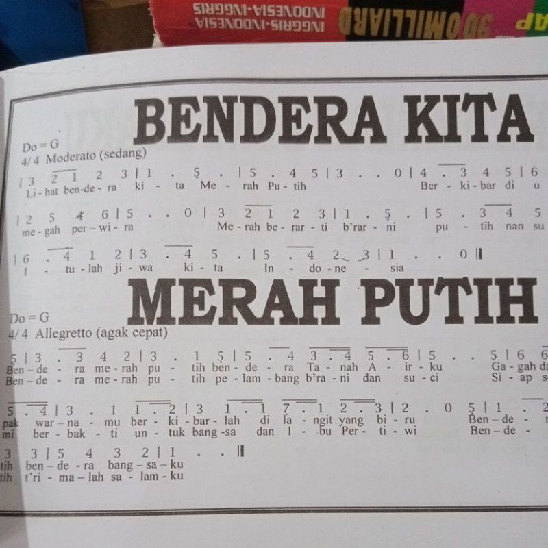 Buku Kumpulan Lengkap Lagu Wajib Indonesia (21×15cm)