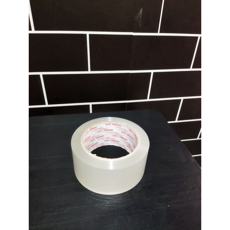 

Lakban/ OPP ukuran 48 x 90 tape 2 inchi bening