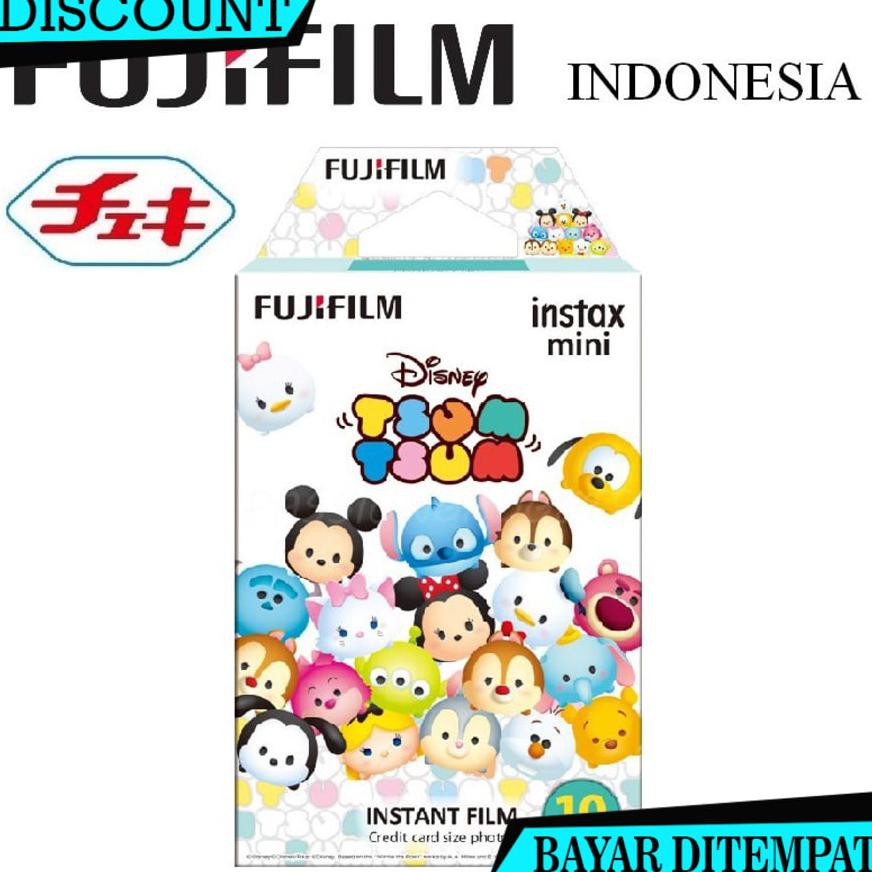 (BAYAR DITEMPAT) FUJIFILM REFILL CAMERA INSTAX MINI FILM KAMERA CARTOON DISNEY TSUM TSUM MICKEY