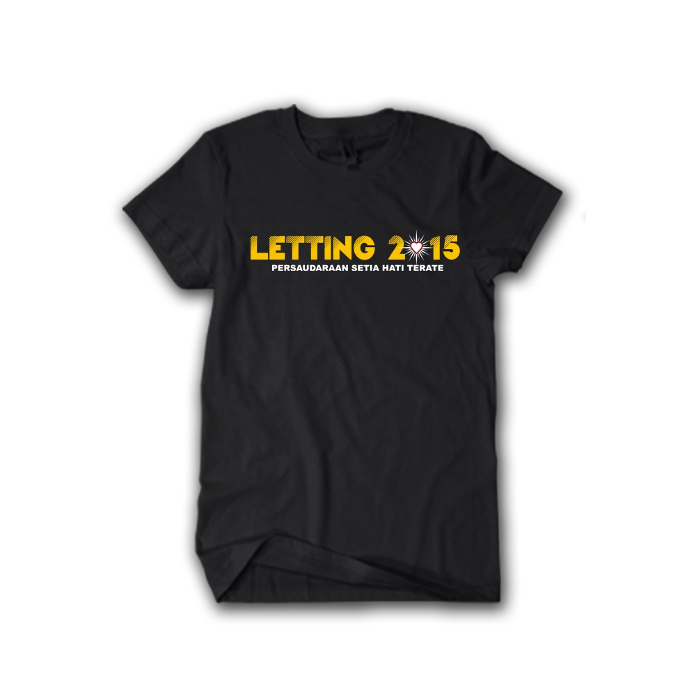 Kaos Terate Letting Leting 2015 Terbaru Setia Hati terate Psht Cotton Combed 24s