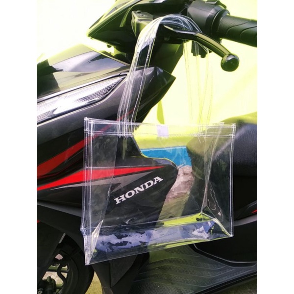 

Totebag Mika full Transparan Spesial Harga Promo (READY STOK)P.25*L.10*T.20