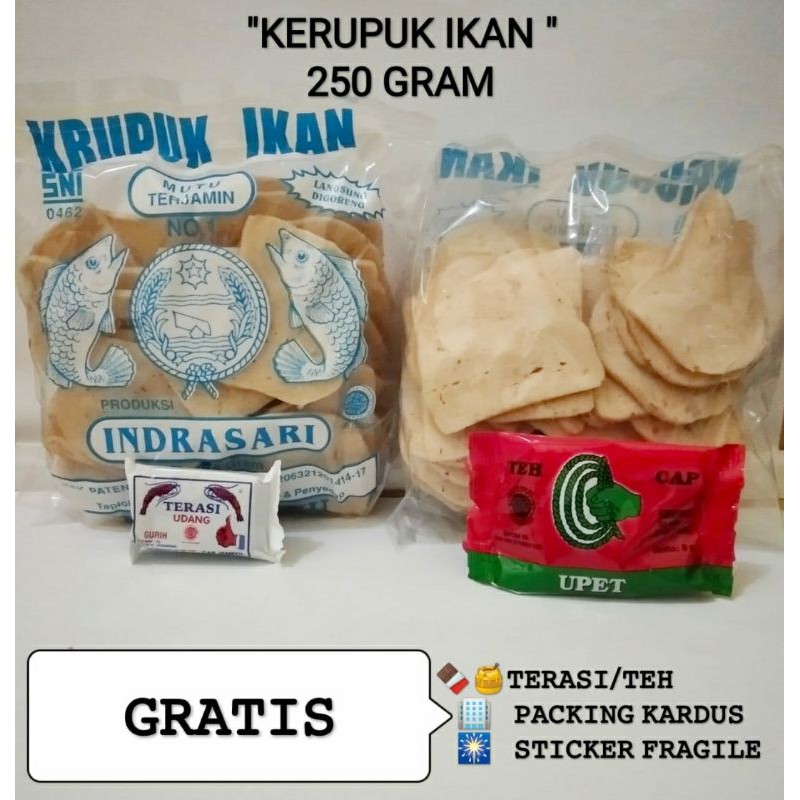 

Kerupuk Ikan indrasari 250
