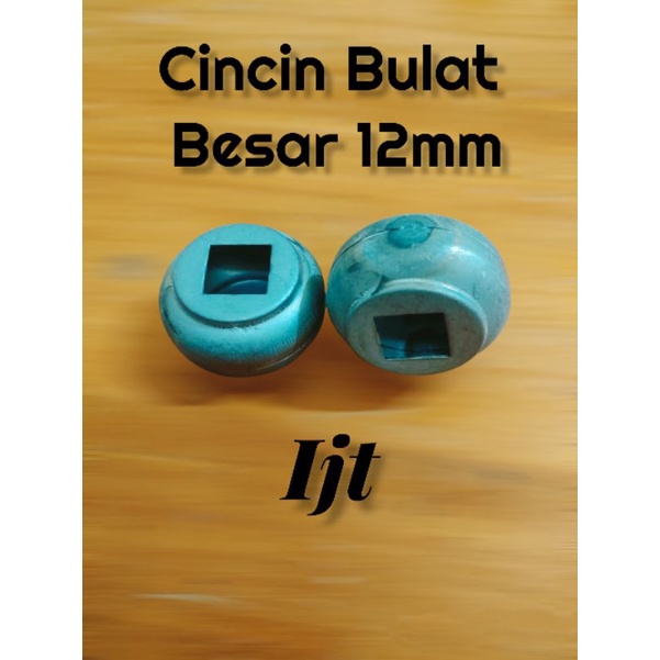 Ornamen Pagar Besi Cincin Bulat 12 mm / Gentong Besar