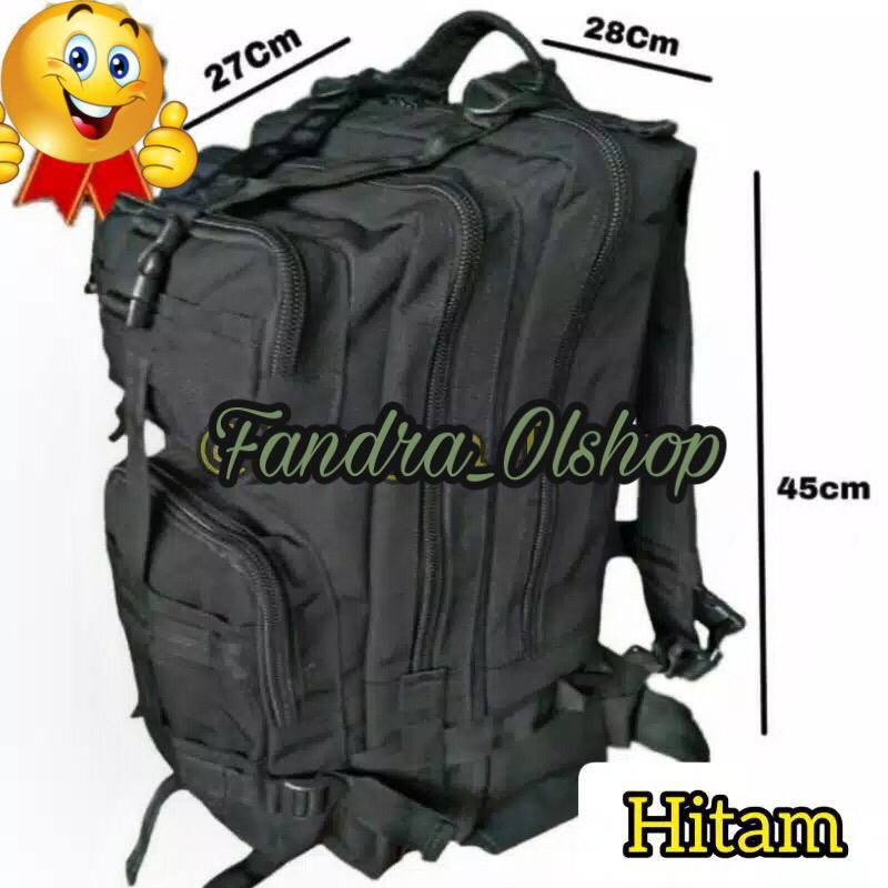 BAGPACK RANSEL PUNGGUNG TNI POLRI TEMPUR BRIMOB LEBANON SEDANG HITAM HIJAU. Kualitas Terbaik !