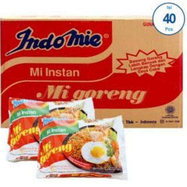 

Indomie Goreng 1 Dusan X 40 pcs ( 1 karton )