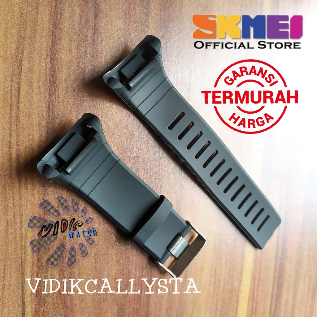 Strap tali jam tangan Skmei 1992 SKMEI 1992 Hitam tali skmei