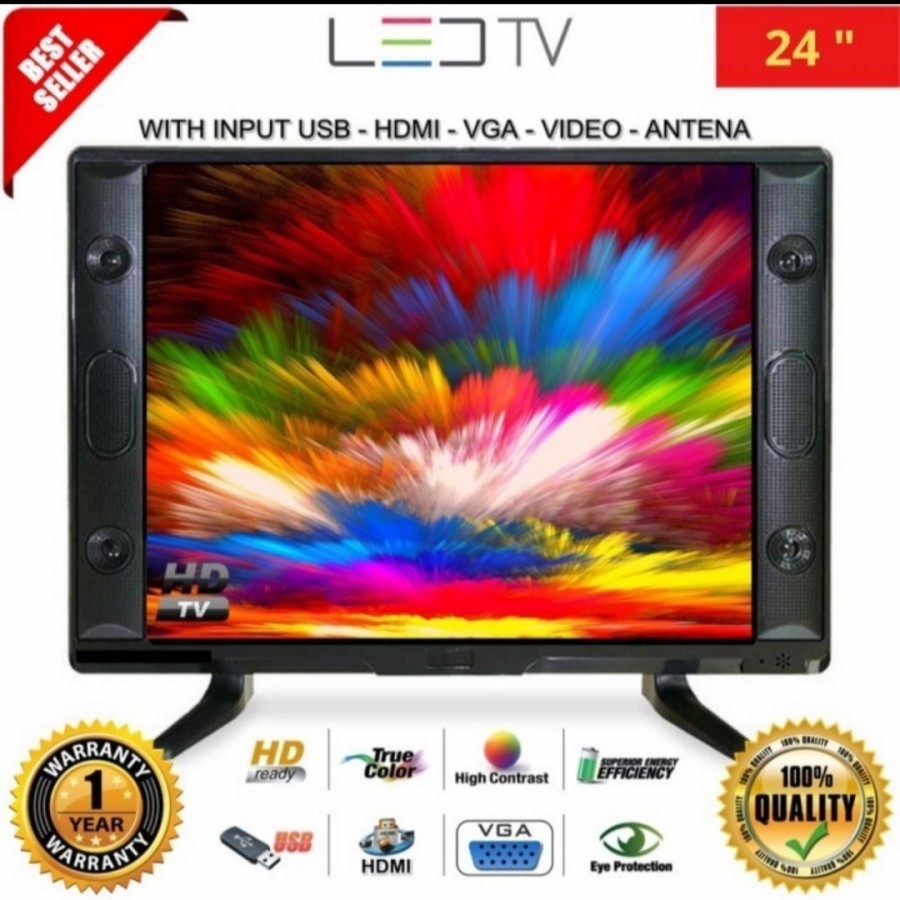 TV LED 24 INCH HD DAICHI/SIVATEL/GAZELA (SS)