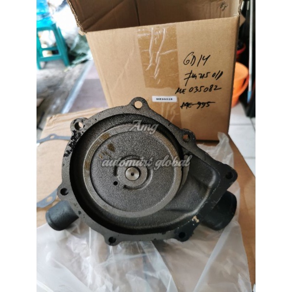 water pump pompa air mitsubishi fuso fm215 6d14