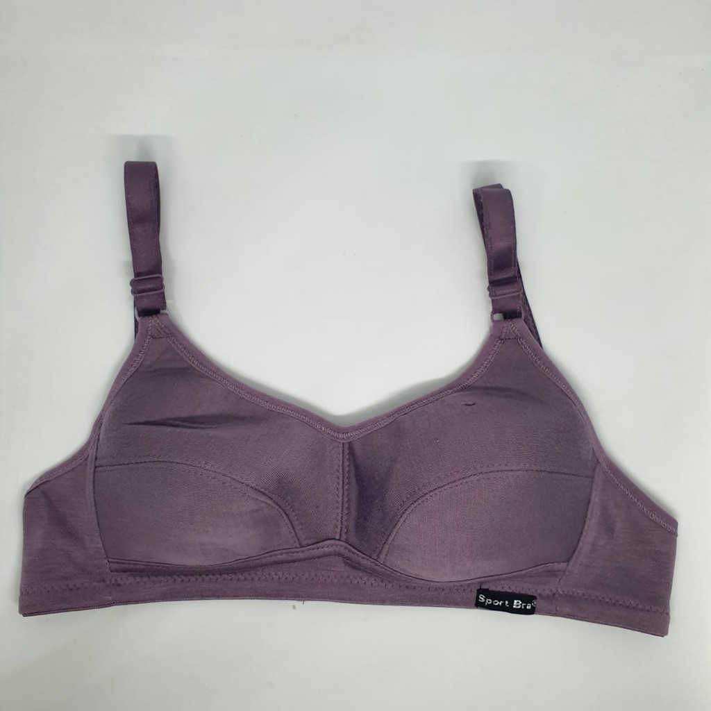 40-42 Sport Bra hanna Bh Tanpa Kawat Tanpa Busa Pakaian Dalam Wanita Jumbo Bra Big Size Bh Wanita