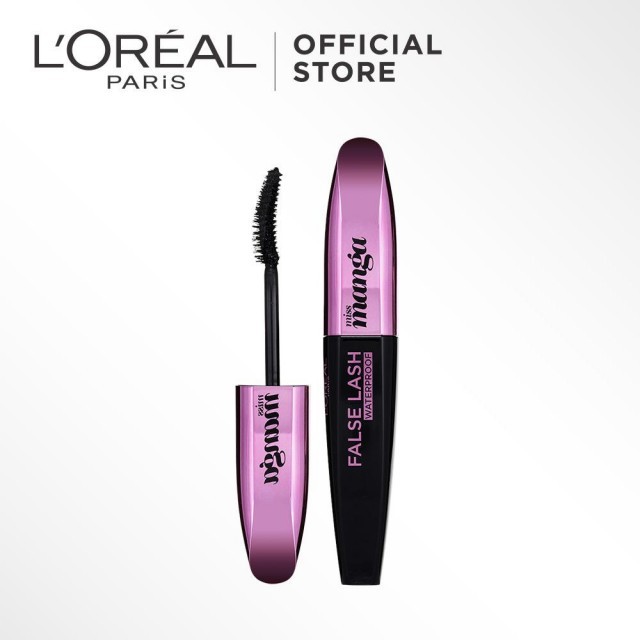 L'Oreal Paris False Lash Miss Manga Mascara Waterproof Eye Make Up - Hitam