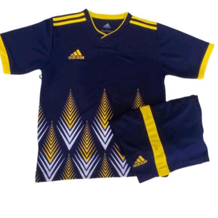 Setelan stelan Baju kaos jersey jersy jersi Training Olahraga sepak bola futsal putsal badminton vol