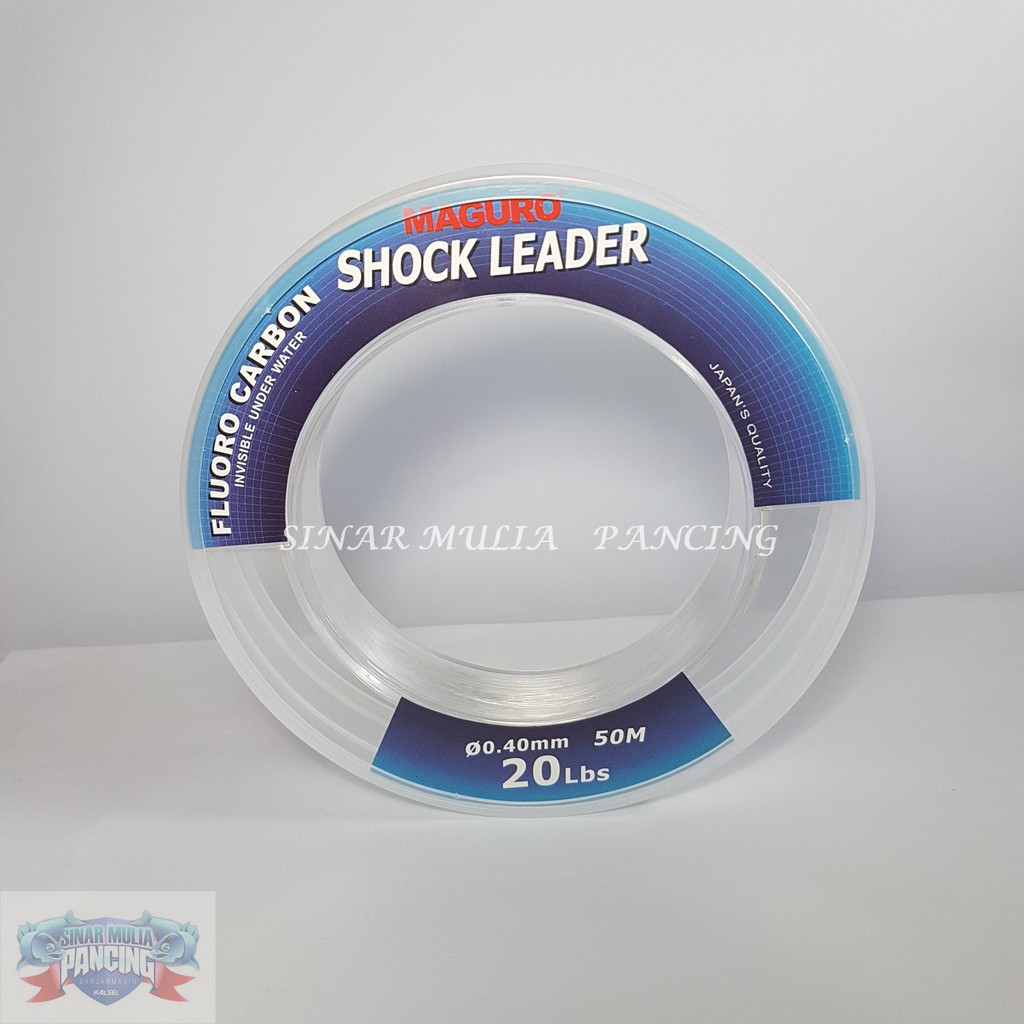 Senar Maguro Shock Leader Fluoro Carbon 50m/ 20lbs/ 0.40mm