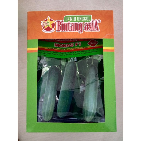 Bibit Benih Timun Monas F1