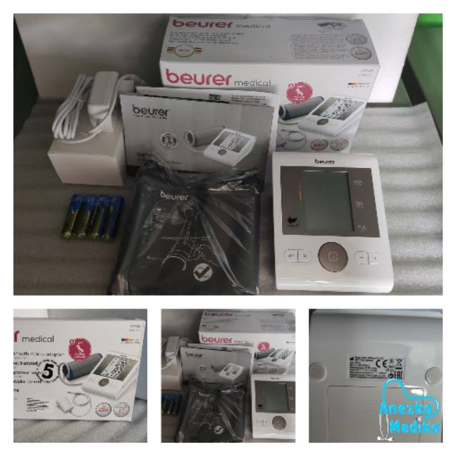 TENSI METER DIGITAL BEURER BM 28 (Manset L size 22-24cm + Adaptor)