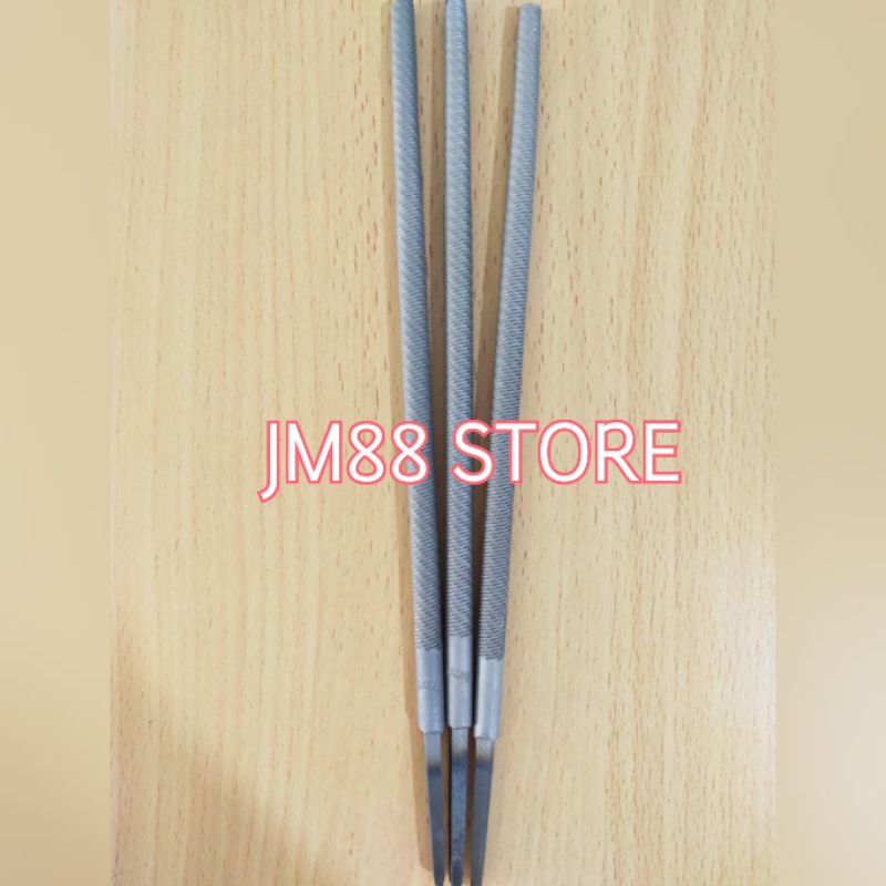 Kikir gergaji / Kikir slim files model bulat 8 inch / Kikir gergaji besi bulat / Kikir bulat 8'' / K