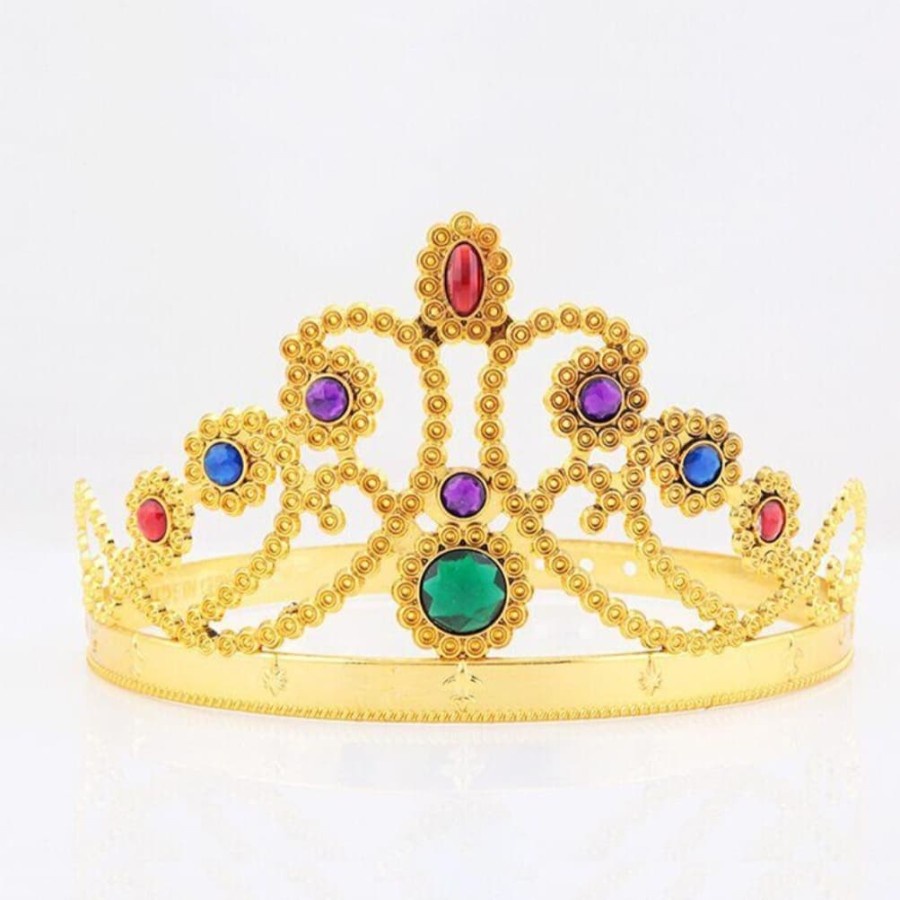 QUEEN TIARA Crown mahkota ratu raja kostum halloween props