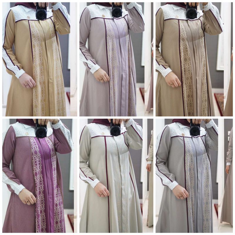 Umbrella Embroidery Dress By Amori