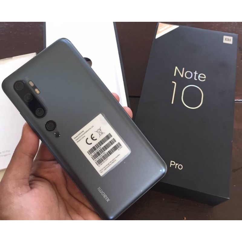 MI NOTE 10 PRO [SECOND] - FULLSET ORIGINAL || EKS. GARANSI RESMI
