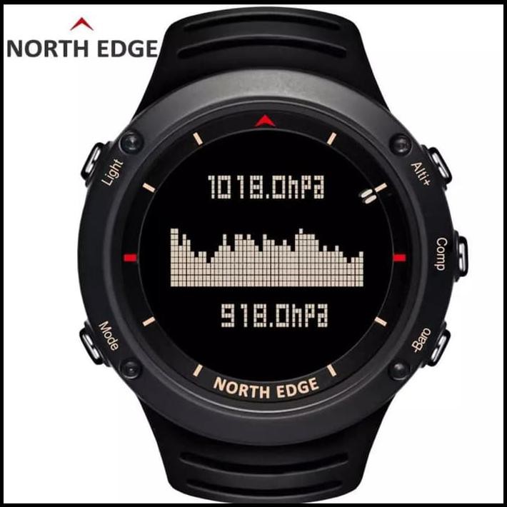 Jam Outdoor North Edge Altay Jam Tangan Northedge Altay Original - Hitam