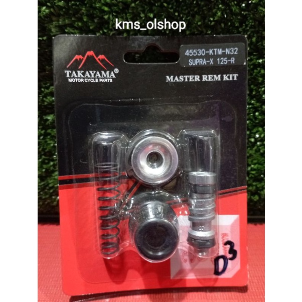 Sil Seal Master Rem belakang Kit Supra X 125 Takayama