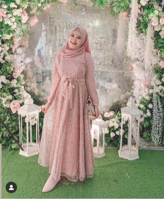 PROMO LEBARAN Maxi Jelita Wanita / Maxi Dress Terbaru / Maxi Populer / Maxi Trendy Kekinian / Fashion Muslim