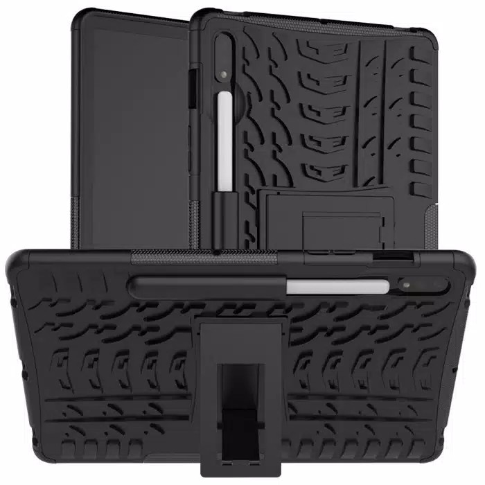 Rugged armor Samsung Tab S7 Plus S7 S6 Lite A7 2020p case cover casing kick standing