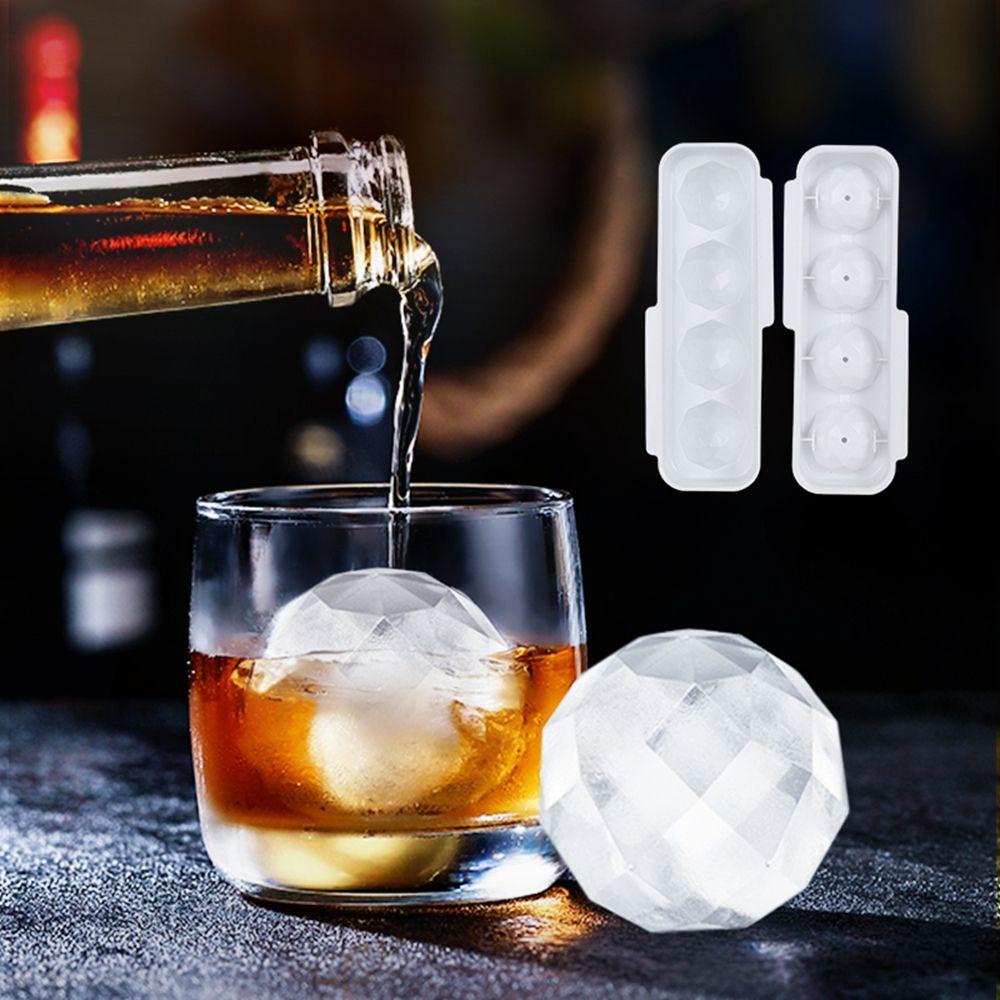 【 ELEGANT 】 Ice Ball Maker Bulat Safety Food Grade Silikon Pesta Whiskey Mold Bar Alat