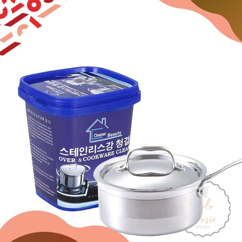 Pembersih Korean Cleaner Beauty Cookware / Pembersih Kerak Panci Bandel / Pembersih Noda Panci &amp; Teflon