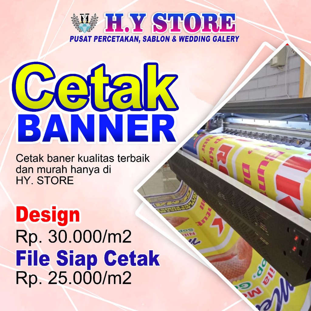 Cetak Banner Murah Kualitas High