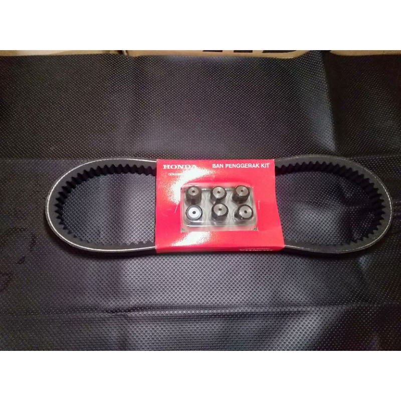 Vanbelt / V belt assy set beat lama karbu / scoopy karbu Vanbelt set kvy