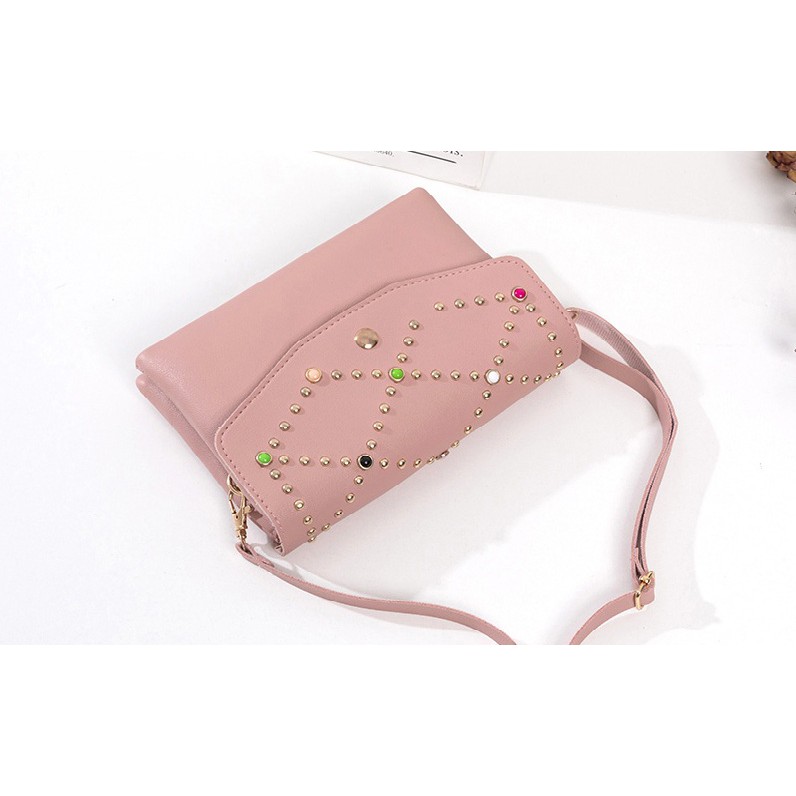 Satu7an T85 Tas Selempang Wanita Tas Mini Pernak Pernik Fashion Style Tas Import Sling Bag Kulit PU