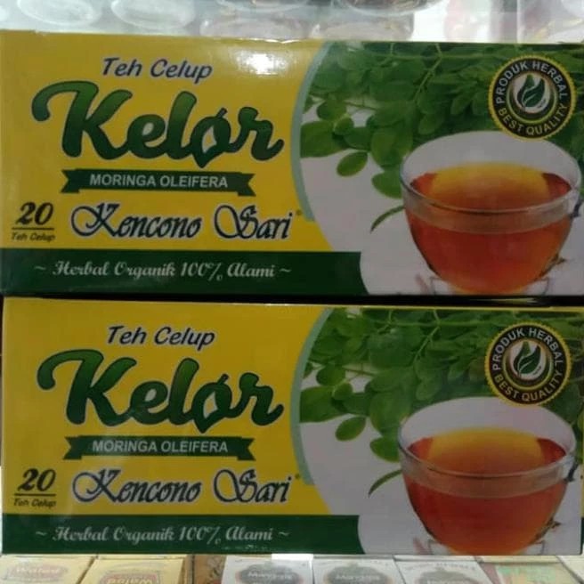 

teh celup kelor Kencono sari