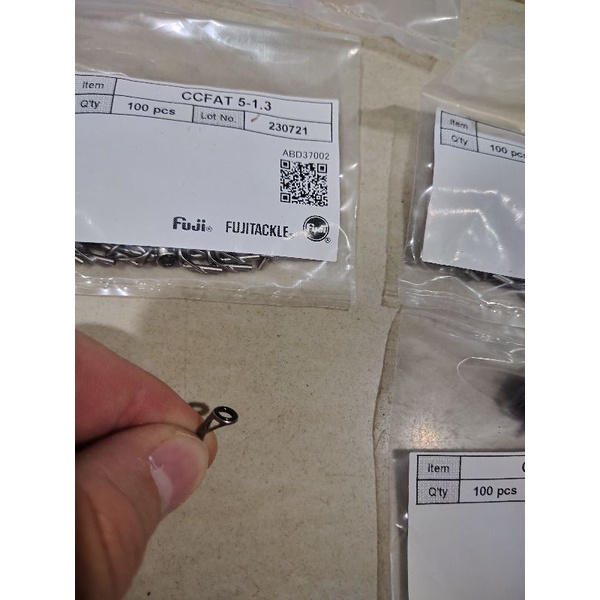 ring joran FUJI bagian ujung alconet CCFAT cincin joran kepala 5 ujung ul