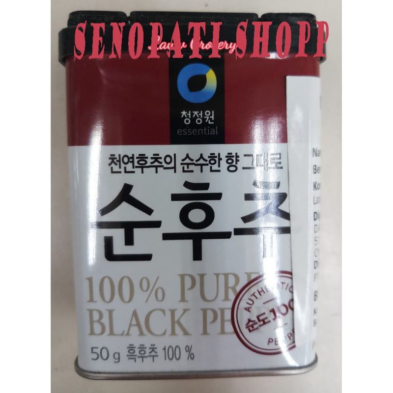 

Daesang black papper powder 50gr original