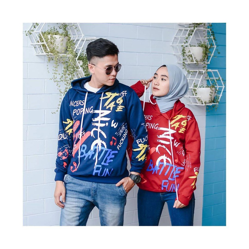 Nice Battle | Pakaian Unisex | Sweater Hodie