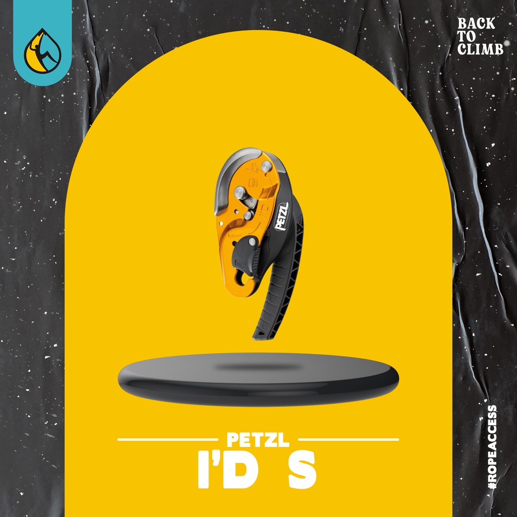 Petzl id S descender new version rope acces rescue safety Murah