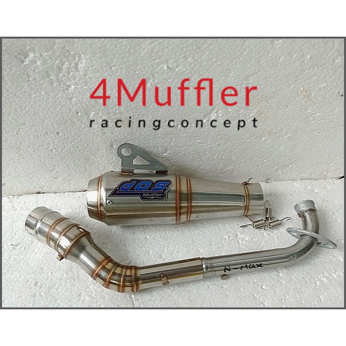 Knalpot Dos Nmax Racing / Knalpot Nmax New / Knalpot Nmax Old / Knalpot Nmax Ngebas Suara Adem