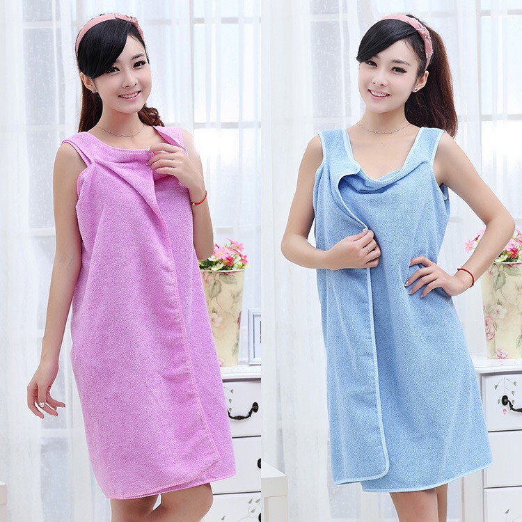 Wearable towel model toga / handuk baju multifungsi