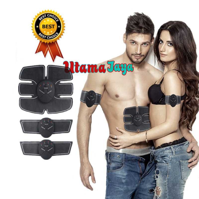 Alat Terapi Otot Stimulator Terapi EMS Otot Six Pack ABS Abdominal Muscle Exercise