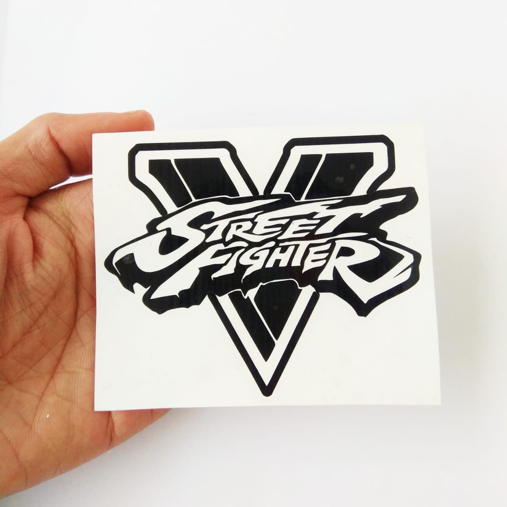 STREET FIGHTER STIKER  CUTTING STIKER  MOBIL  SATUAN STIKER  