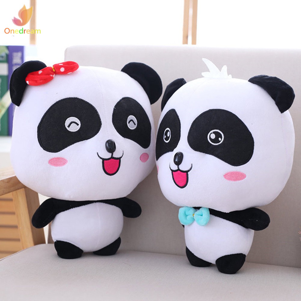 Boneka Panda Lucu Bahan Plush Lembut Untuk Hadiah Natal Shopee