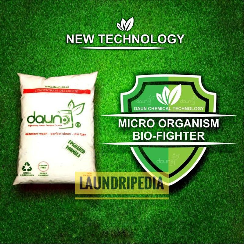 Detergen Laundry Daun Detergen 1 Kg