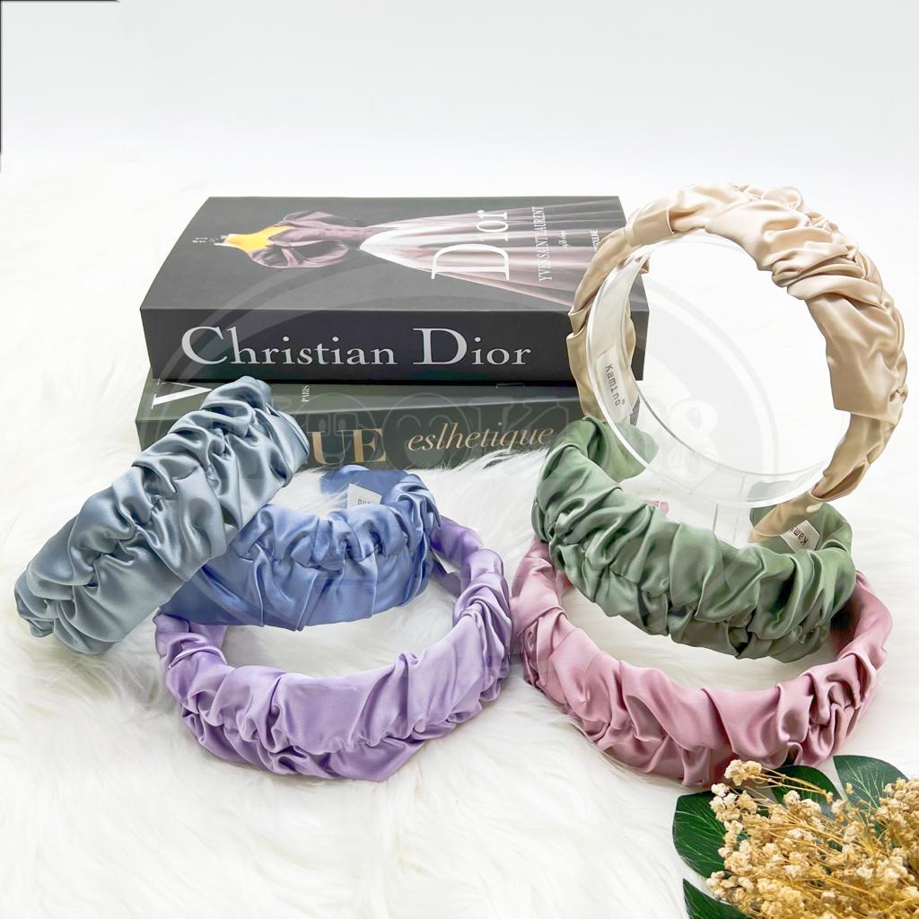 [PREMIUM] SCRUNCHIE KOREAN HEADBAND / BANDO NAGITA KOREA IMPORT