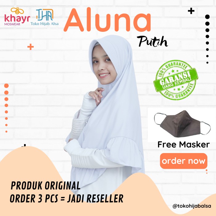 hijab jumbo khimar bergo pet anti tembem jilbab instan kerudung antem bahan kaos Hijab Instant Jumbo