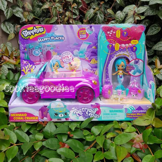 shopkins mermaid coral cruiser