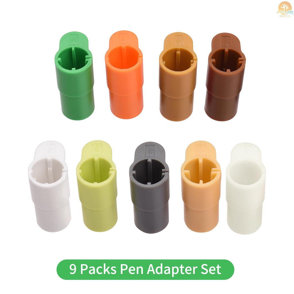 9 Pak Adapter Holder Pen Marker Pengganti Untuk Sharpie / Bic / Crayola Kompatibel Dengan Cricut Explore Air 2 / Air 3