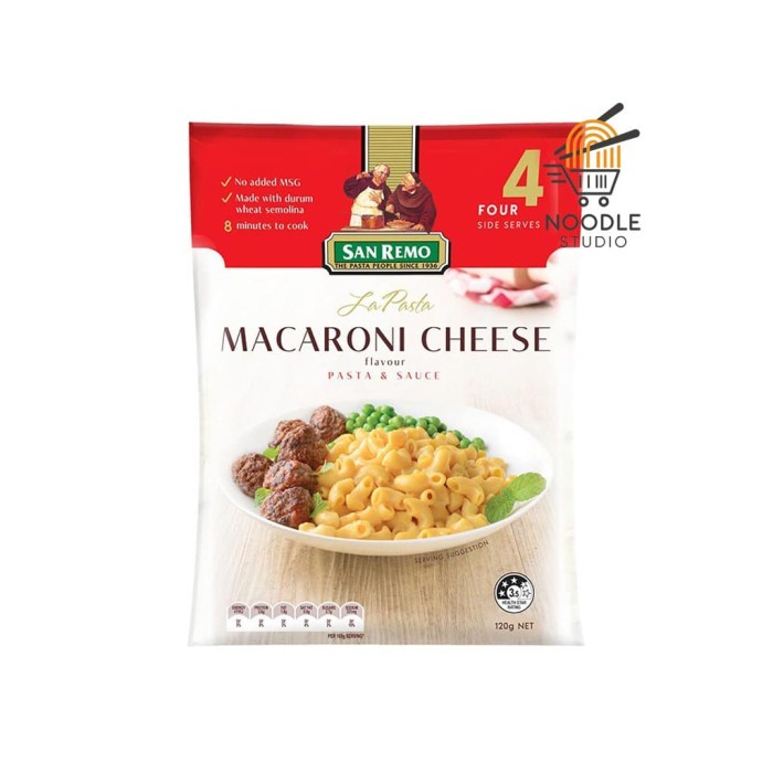 

Pasta-Aneka- San Remo - La Pasta Macaroni Cheese #261 -Aneka-Pasta.