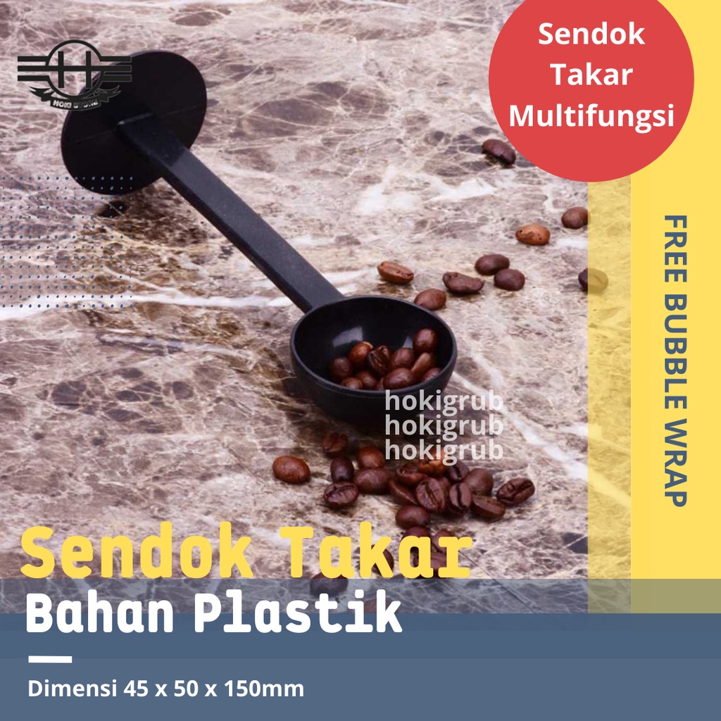Sendok Takar Kopi Bahan Plastik Tamper Moka Pot Rok Presso Tamper Kopi