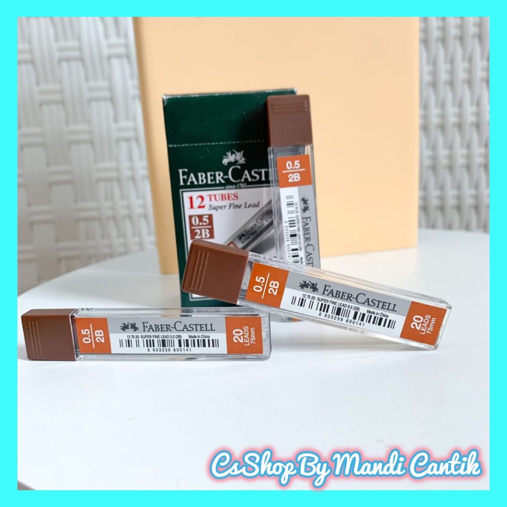 

Ready Refill Pensil Faber Castel 2B Isi Pensil 2B Bisa COD